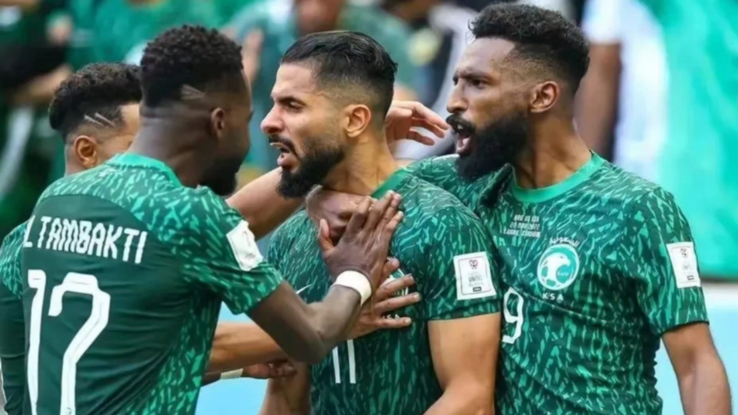 沙特阿拉伯队问鼎跨国足球赛事