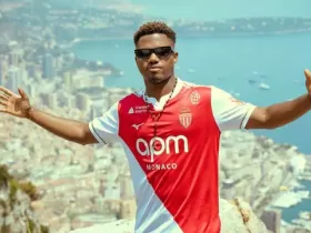 摩纳哥队伍球员备战精神十足，备战中