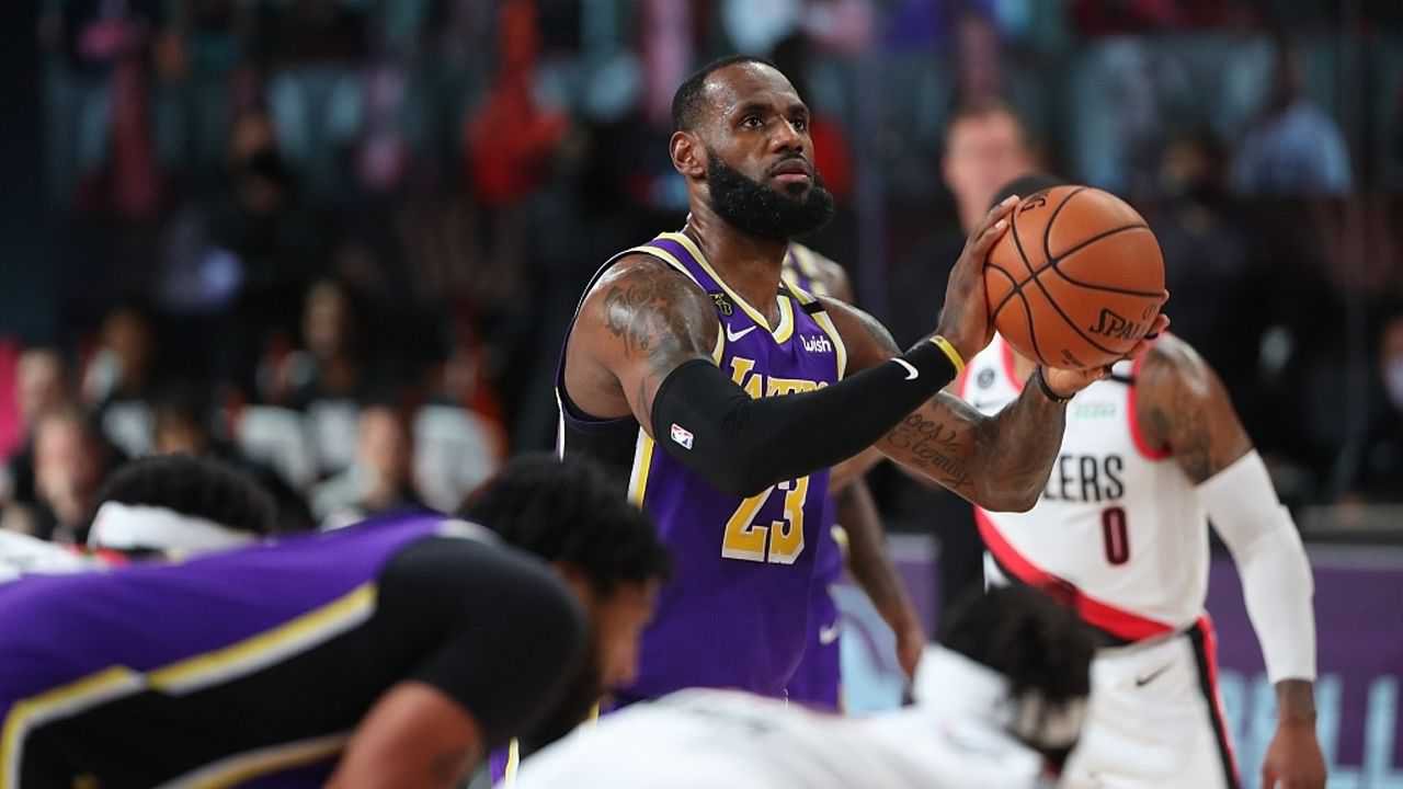 开拓者令发哥崩溃，詹姆斯包揽29分