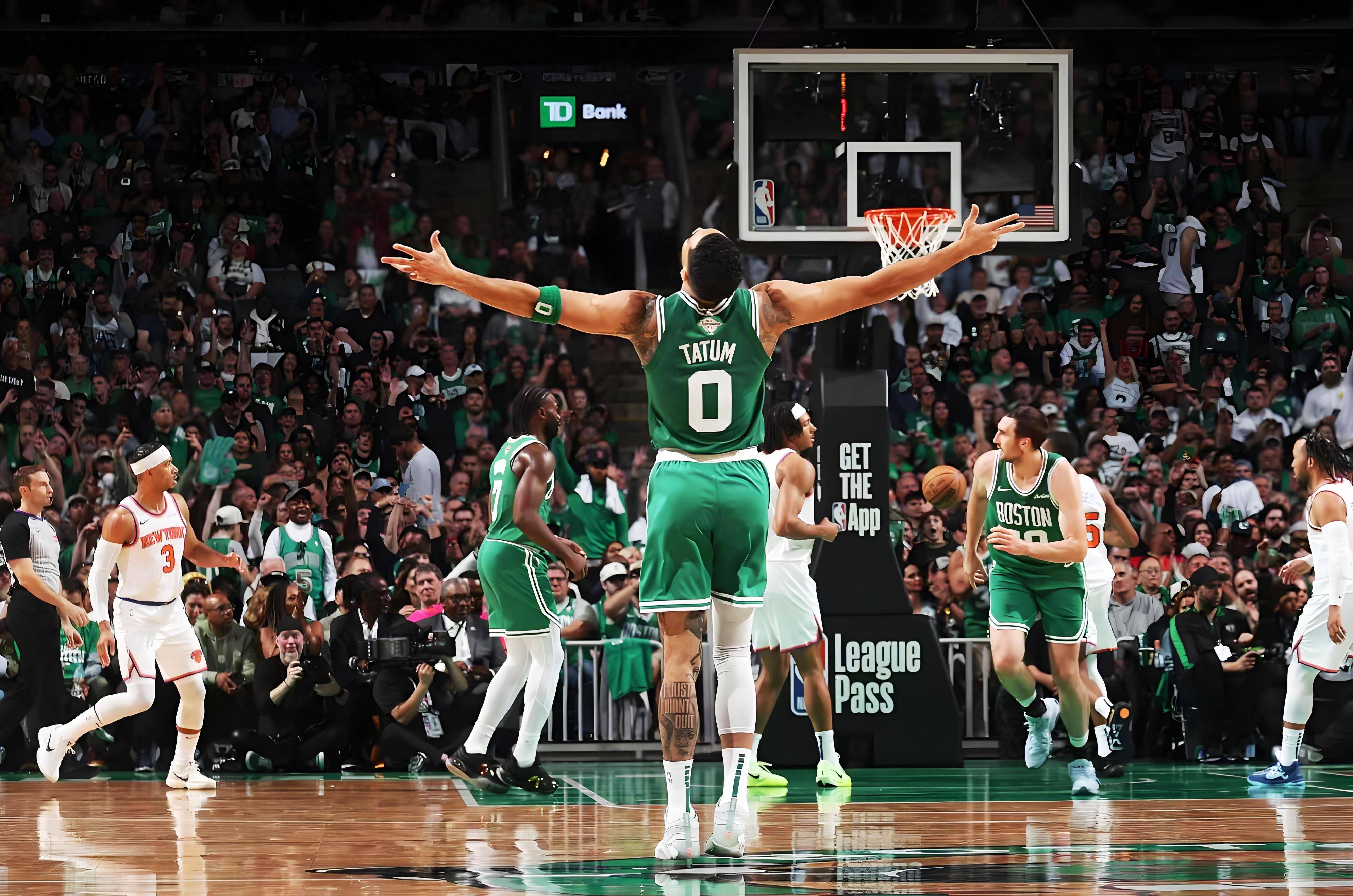 湖人客场击败凯尔特人