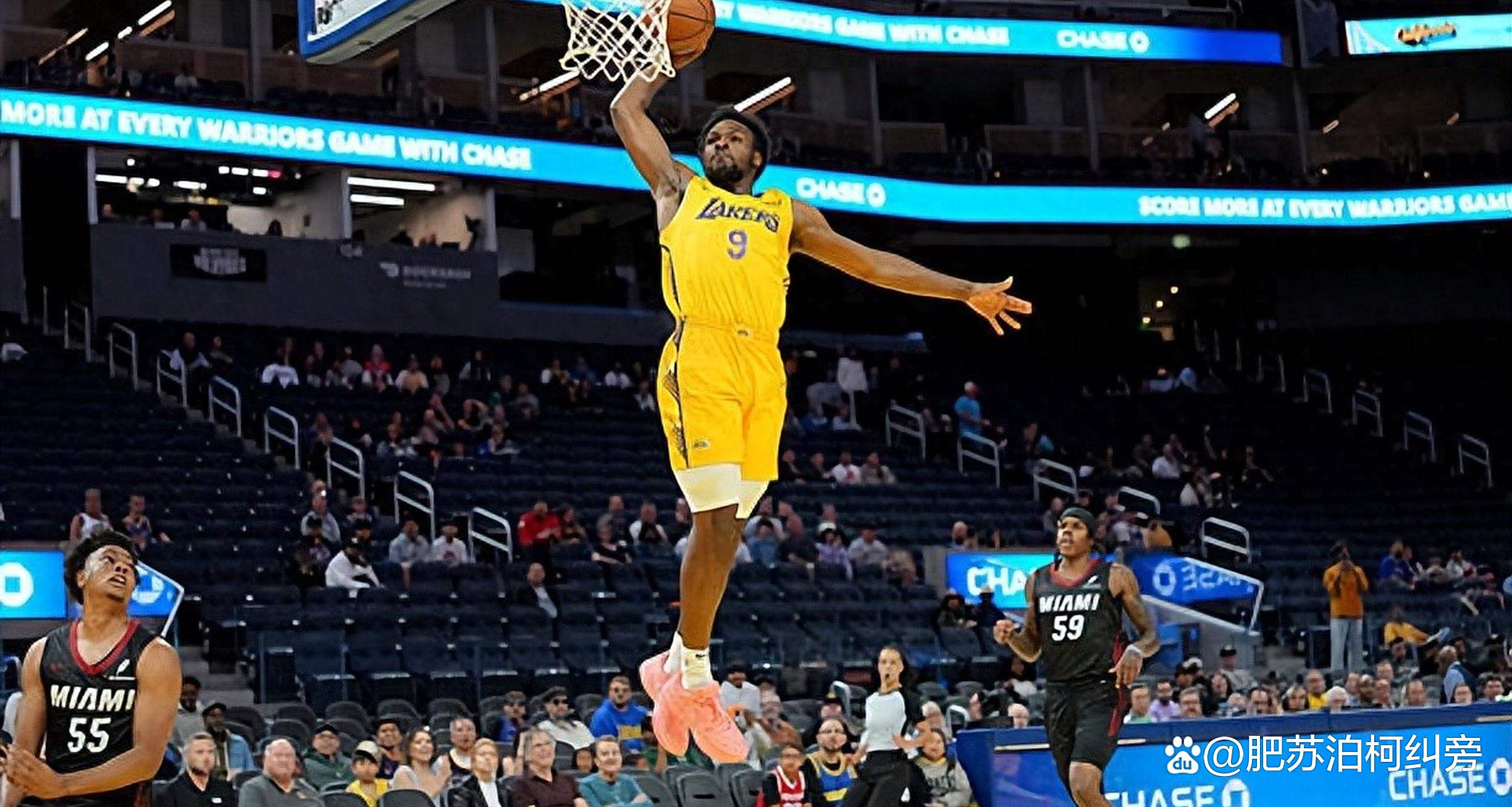 湖人以大胜结束对热火的连胜